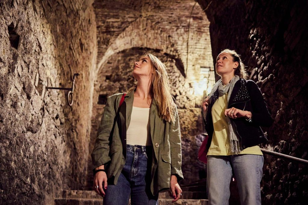Montepulciano: Wine Tasting Tour in two historical cellars