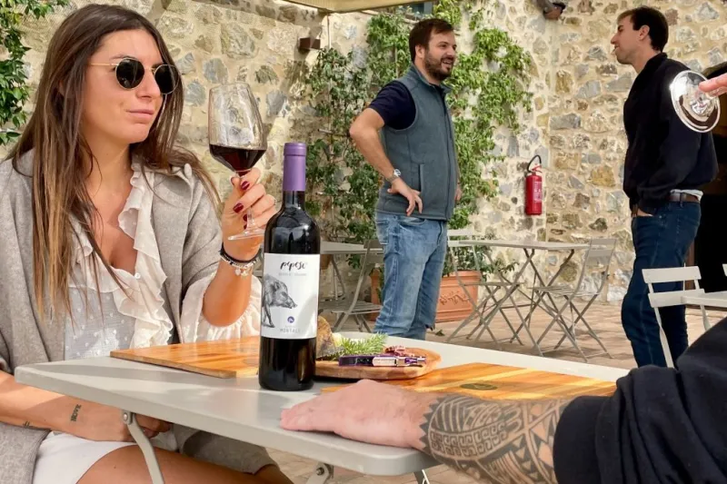 Maremma: degustazione di vino Sangiovese
