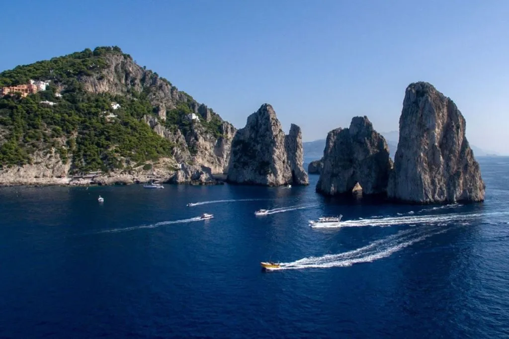 Capri and Sorrento: Boat Tour from Naples + Ice Cream Tasting