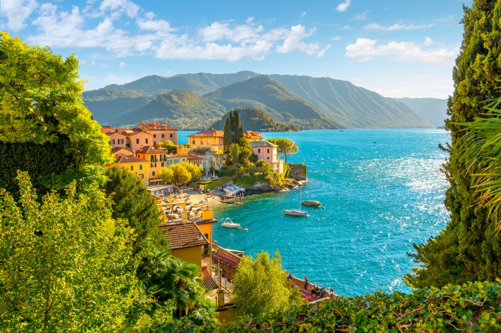 Lago Como, Lugano y Bellagio: Excursión de un día desde Milán + Crucero Privado en Barco