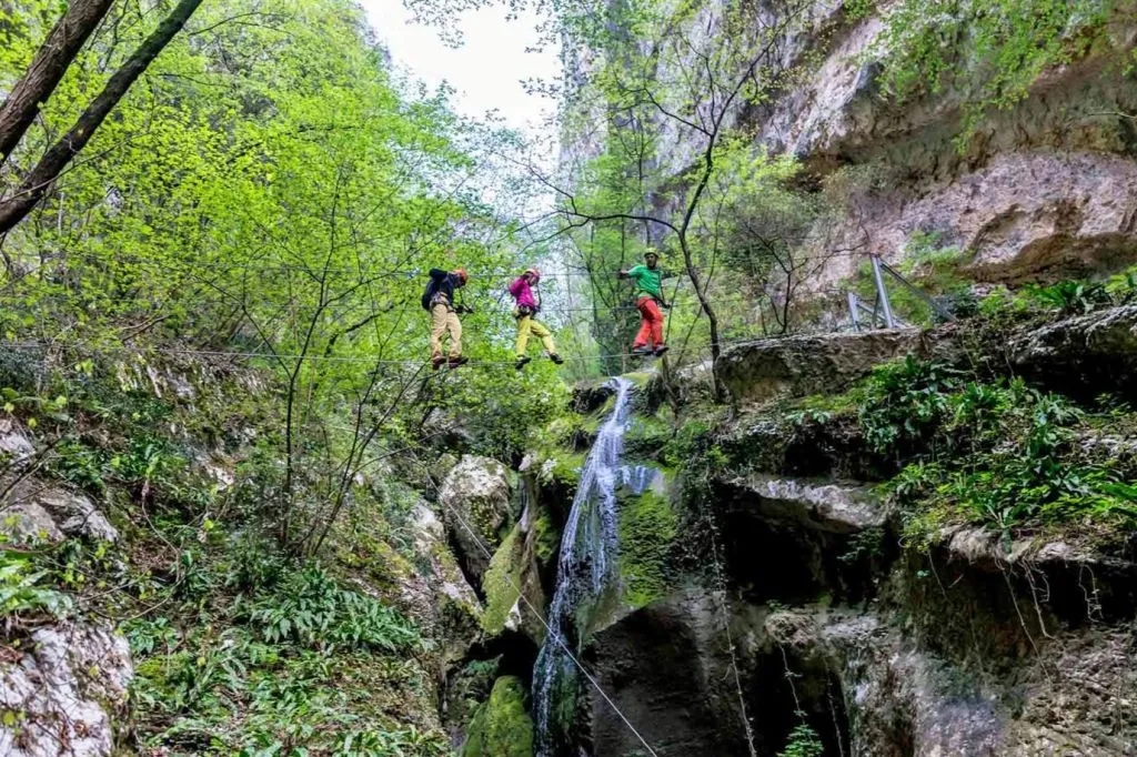 Via Ferrata Rio Sallagoni