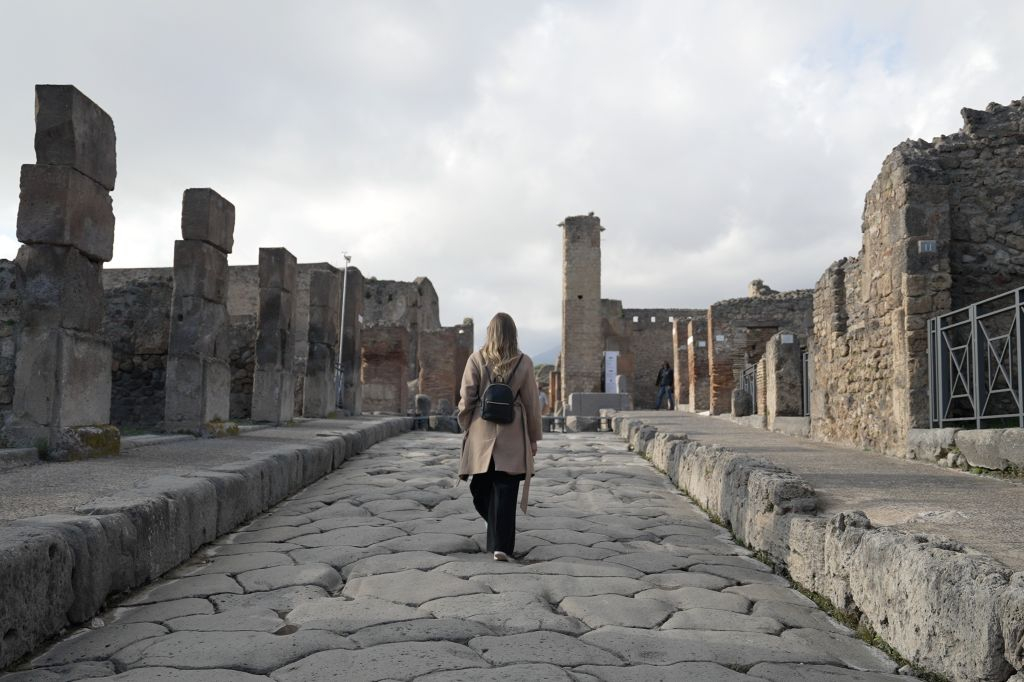 Pompeii: Guided Tour + Roundtrip by Train from Naples