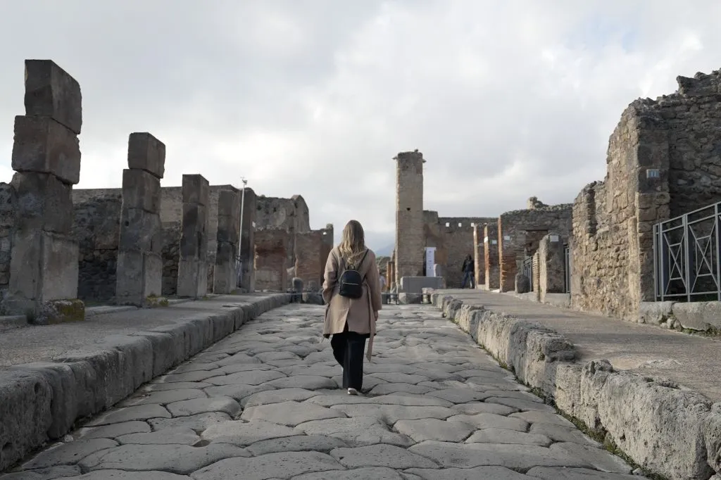 Pompeii: Guided Tour + Roundtrip by Train from Naples