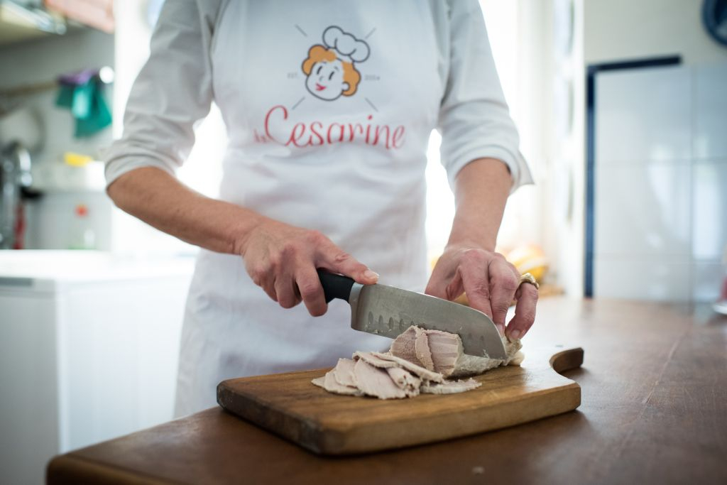 Rome: Market Tour + Dining Experience at Local's Home