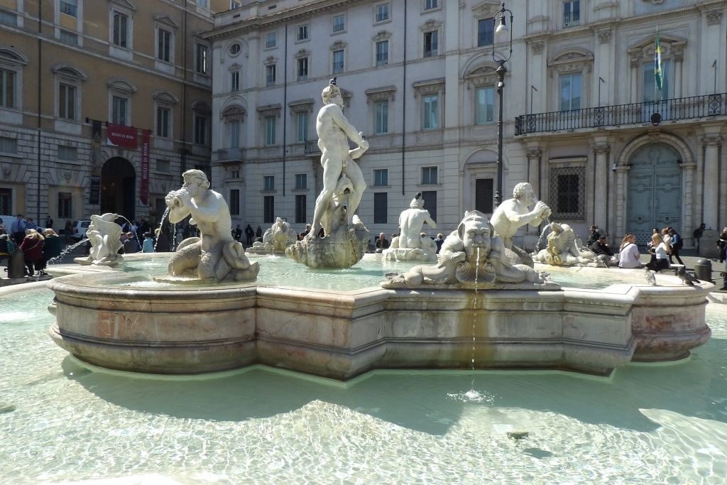 Roma: Passeio a pé pelas praças e fontes famosas