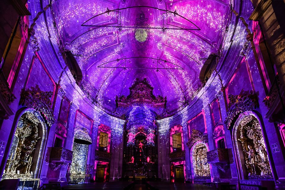 Spiritus Light Show at Clérigos Church