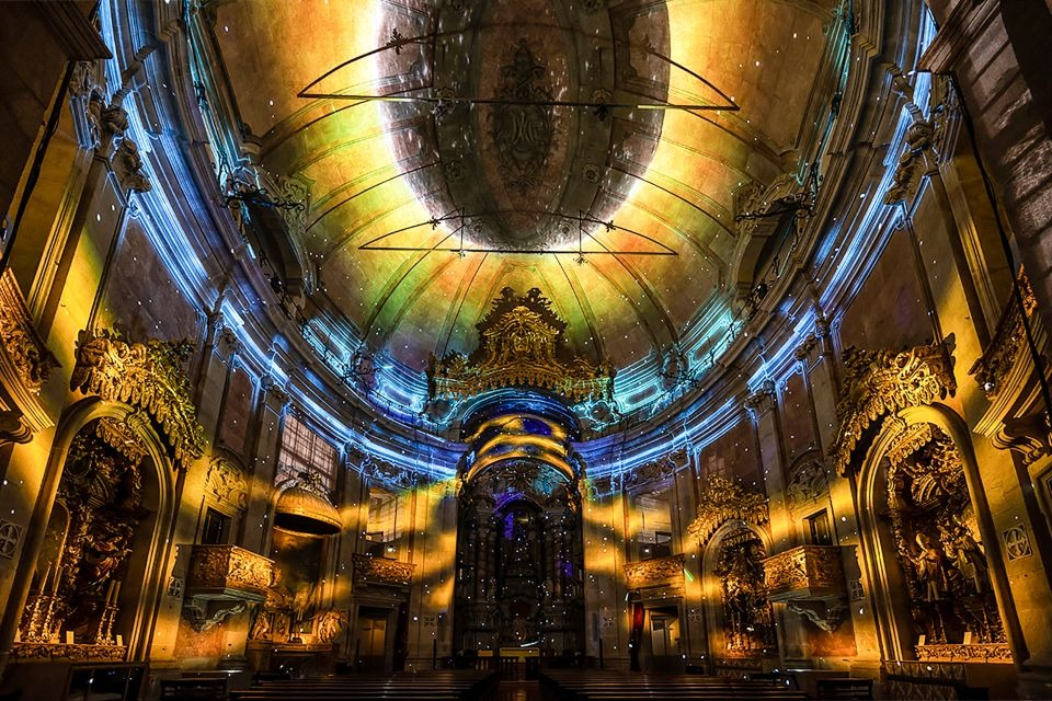 Spiritus Light Show at Clérigos Church