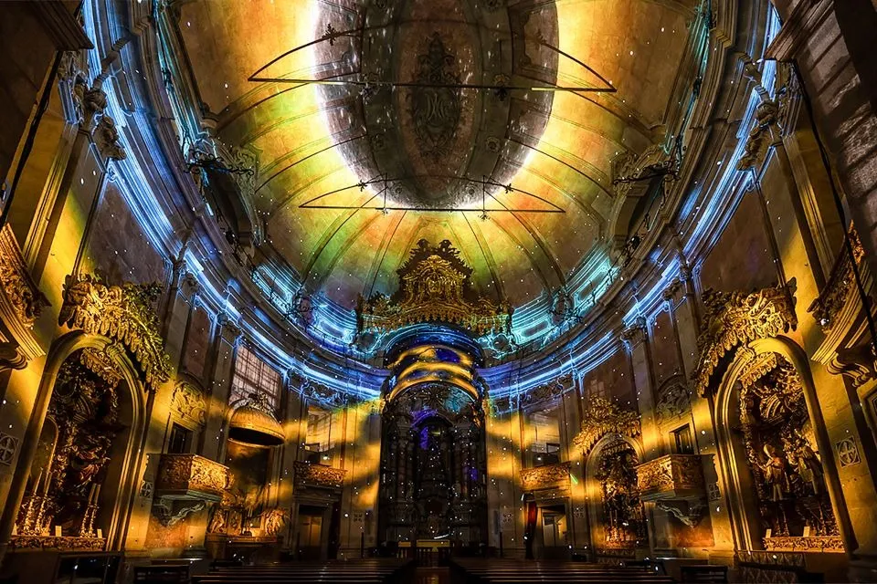 Spiritus Light Show at Clérigos Church