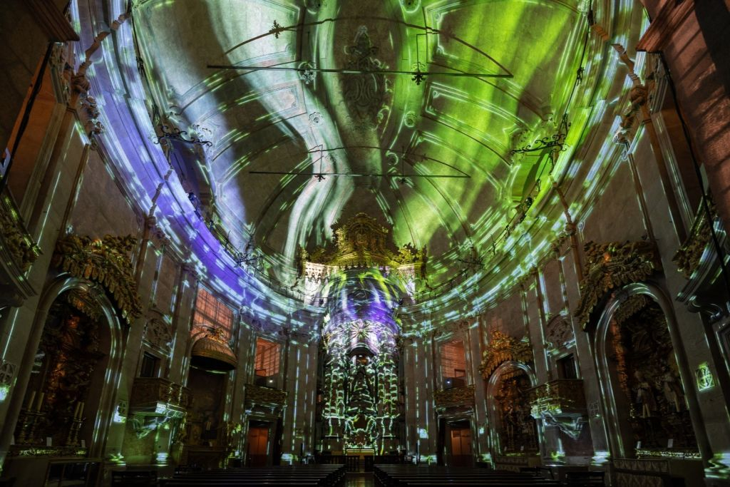 Spiritus Light Show at Clérigos Church