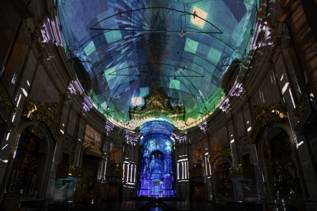 Spiritus Light Show at Clérigos Church