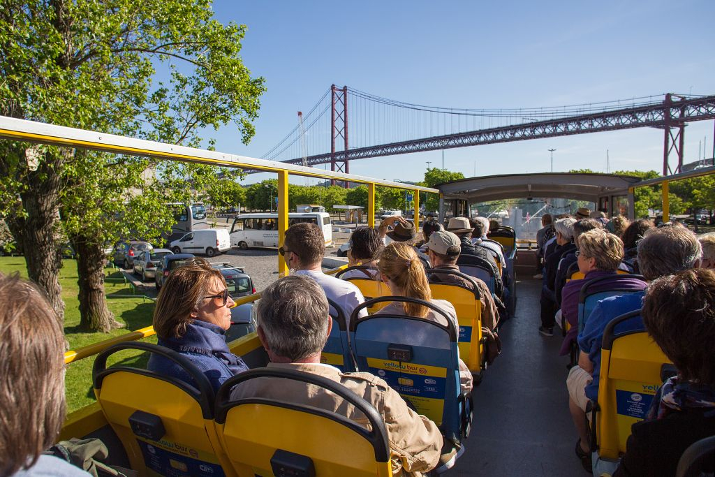 Yellow Bus Lisbonne : 24 ou 48h de visite en bus Hop-on Hop-off