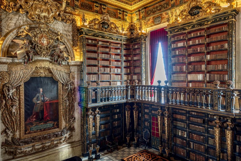 Universidade de Coimbra: Biblioteca Joanina + Palácio Real