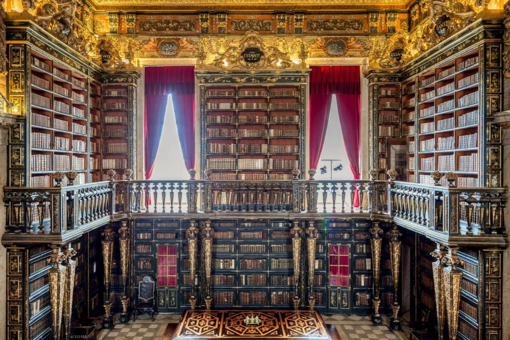 University of Coimbra: Joanina Library + Royal Palace