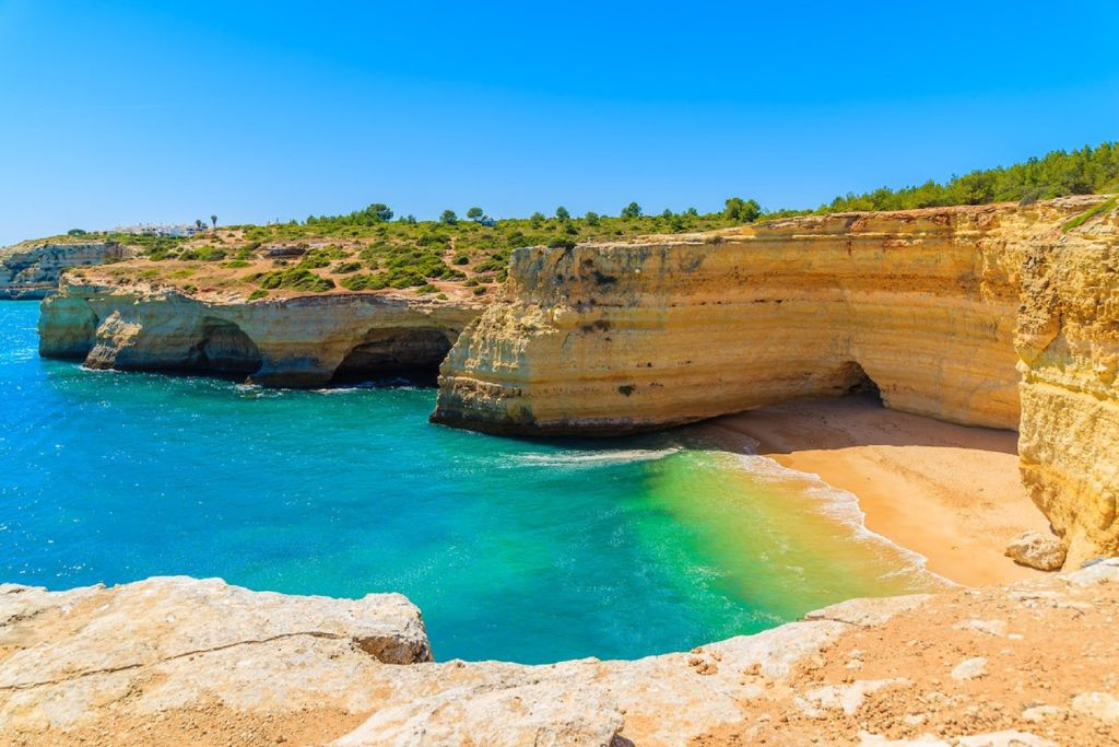 Benagil et la côte : Circuit complet des grottes en bateau depuis Portimão