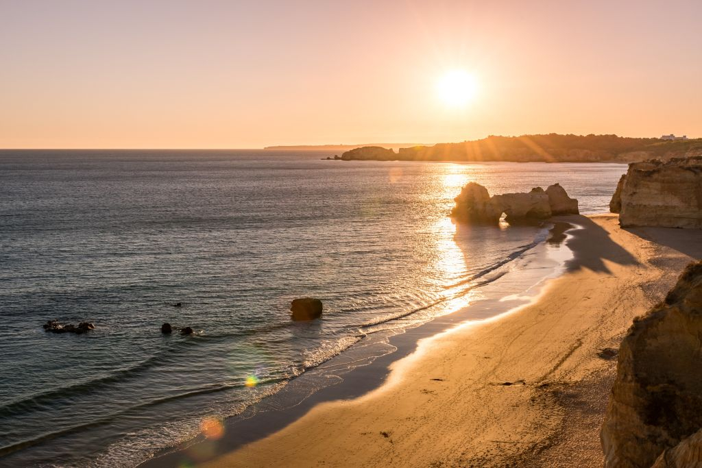 Benagil Caves: Sunset Boat Tour from Portimão