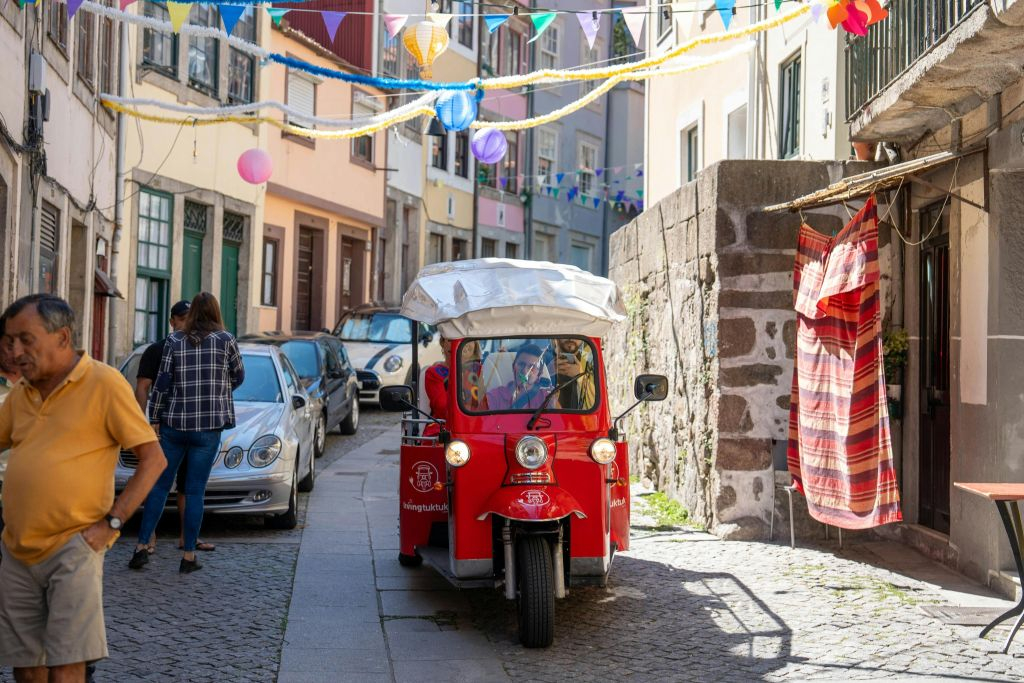 Excursión en Tuk Tuk por Oporto y Crucero por los Seis Puentes del Duero