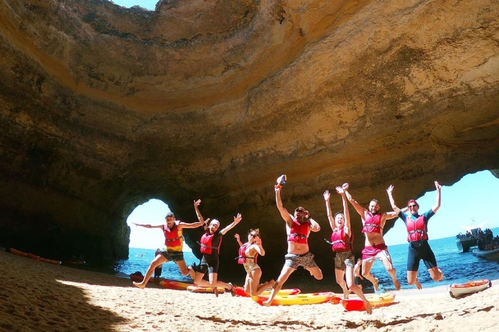 Benagil Cave: Kayak Experience from Benagil Beach