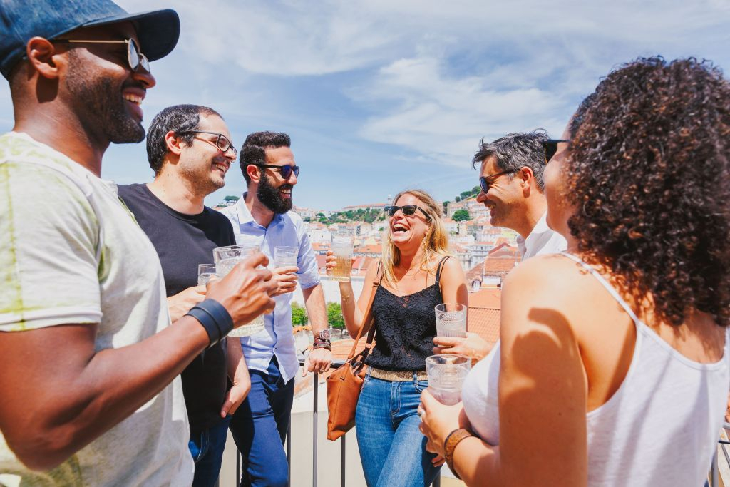 Lisbonne : Visite à pied en petit groupe avec déjeuner de fruits de mer