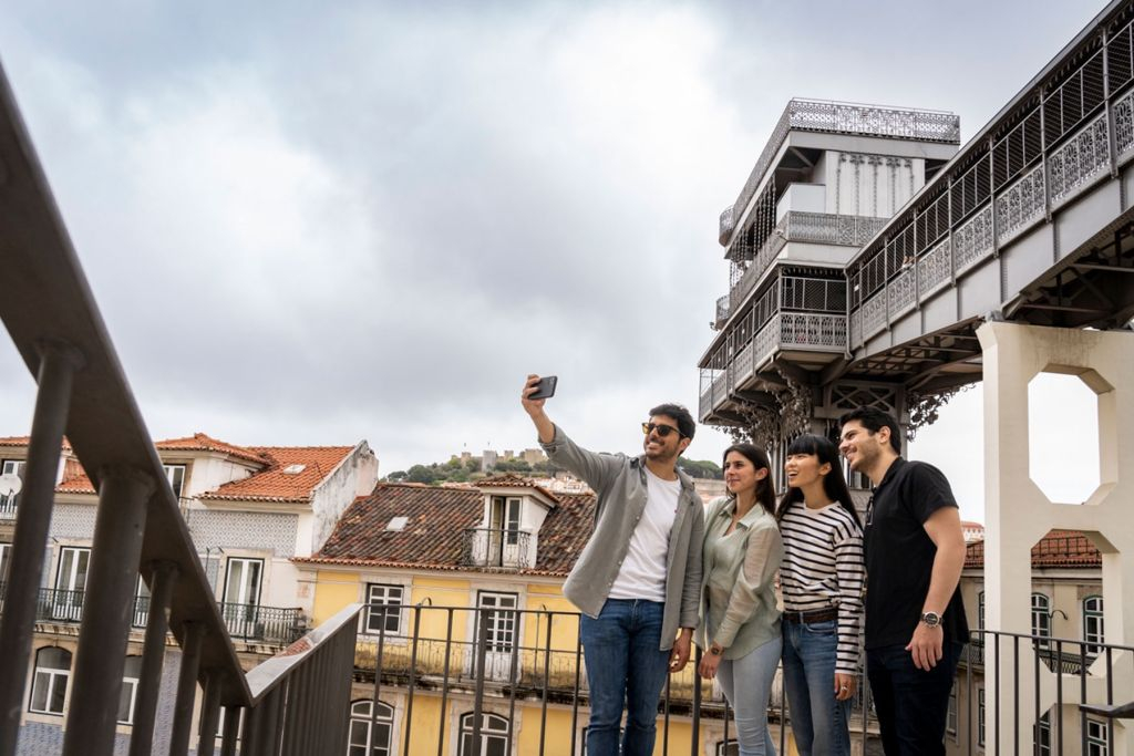 Lisbon: Old Town Walking, Helicopter Flight & Boat Trip