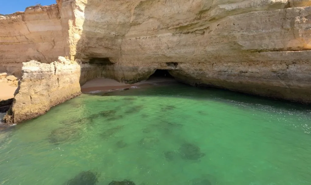 Caves and Wild Beaches Kayak Tour from Armação de Pera