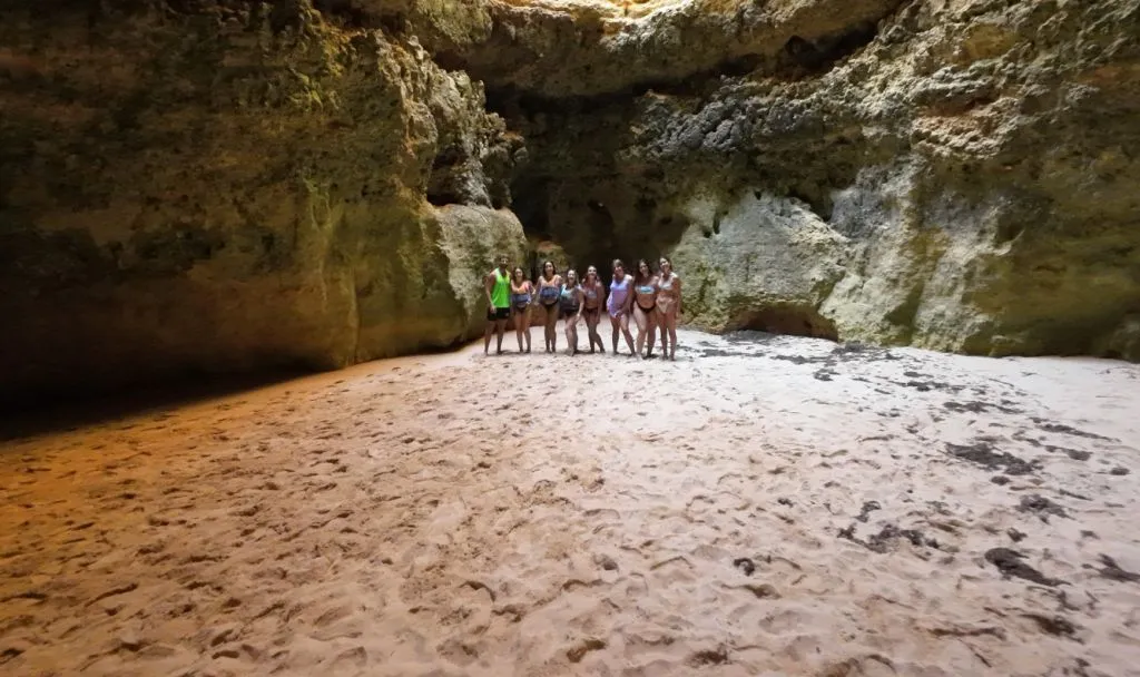 Caves and Wild Beaches Kayak Tour from Armação de Pera