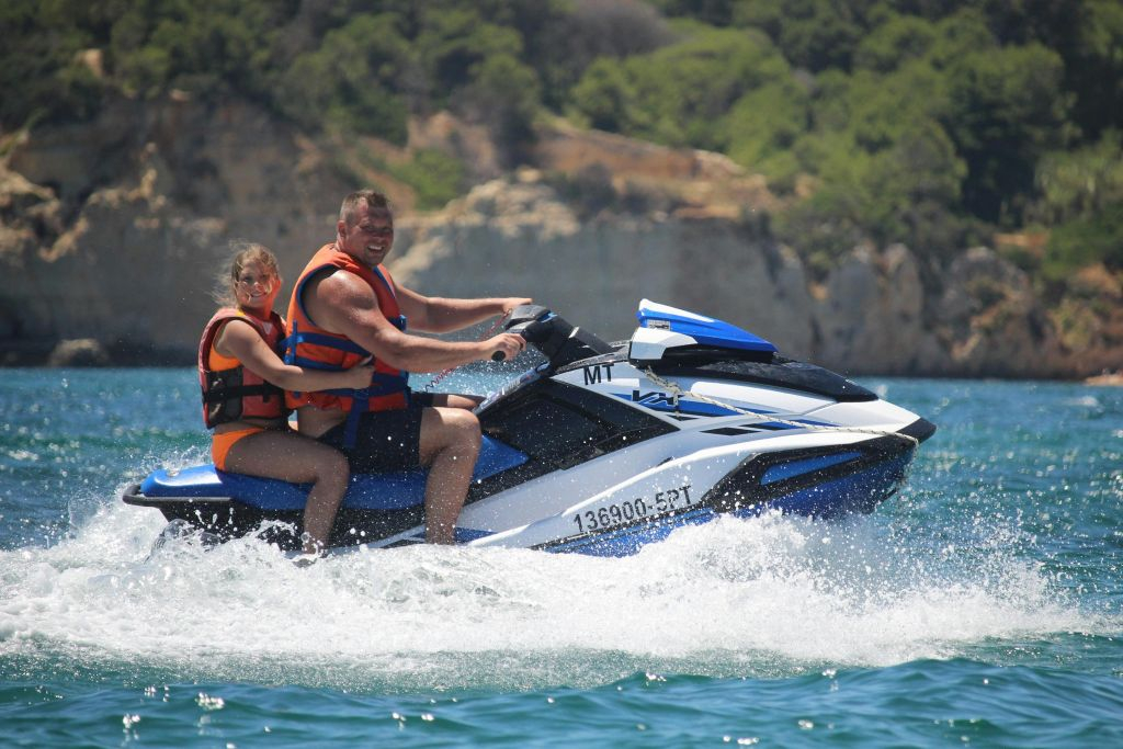 Jet Ski Ride in Armação de Pêra