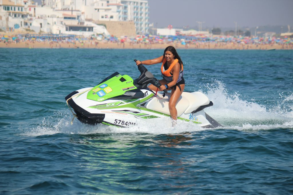 Jet Ski Ride in Armação de Pêra
