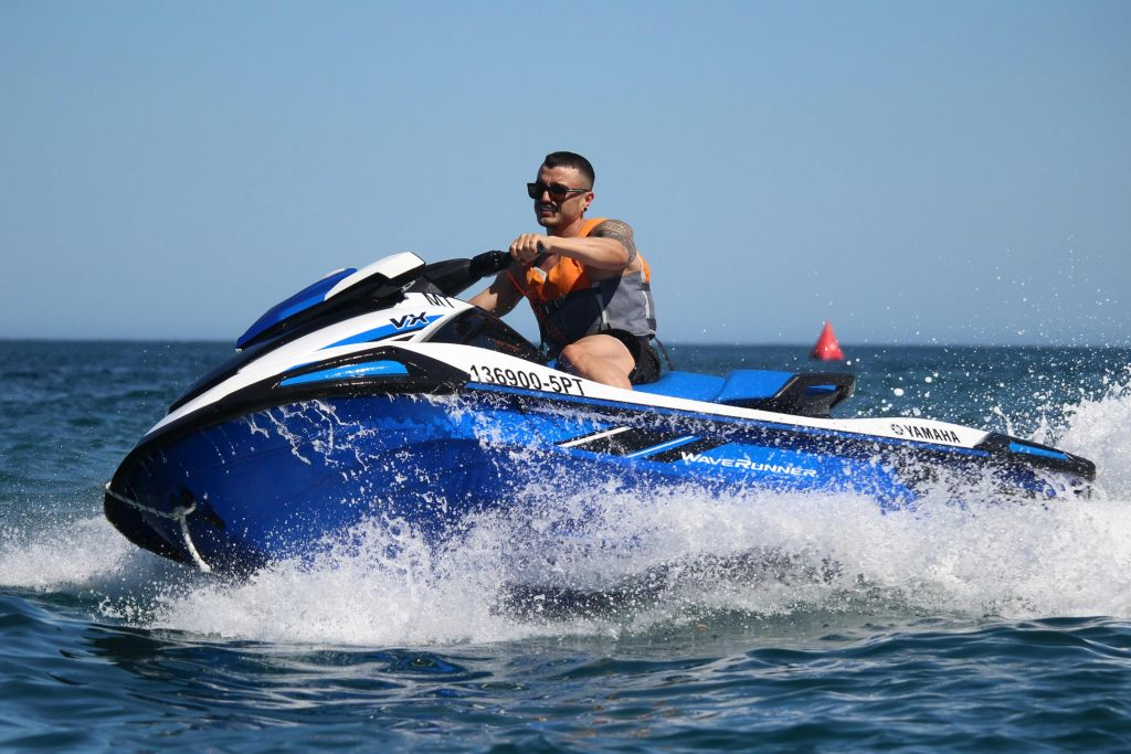 Jet Ski Ride in Armação de Pêra