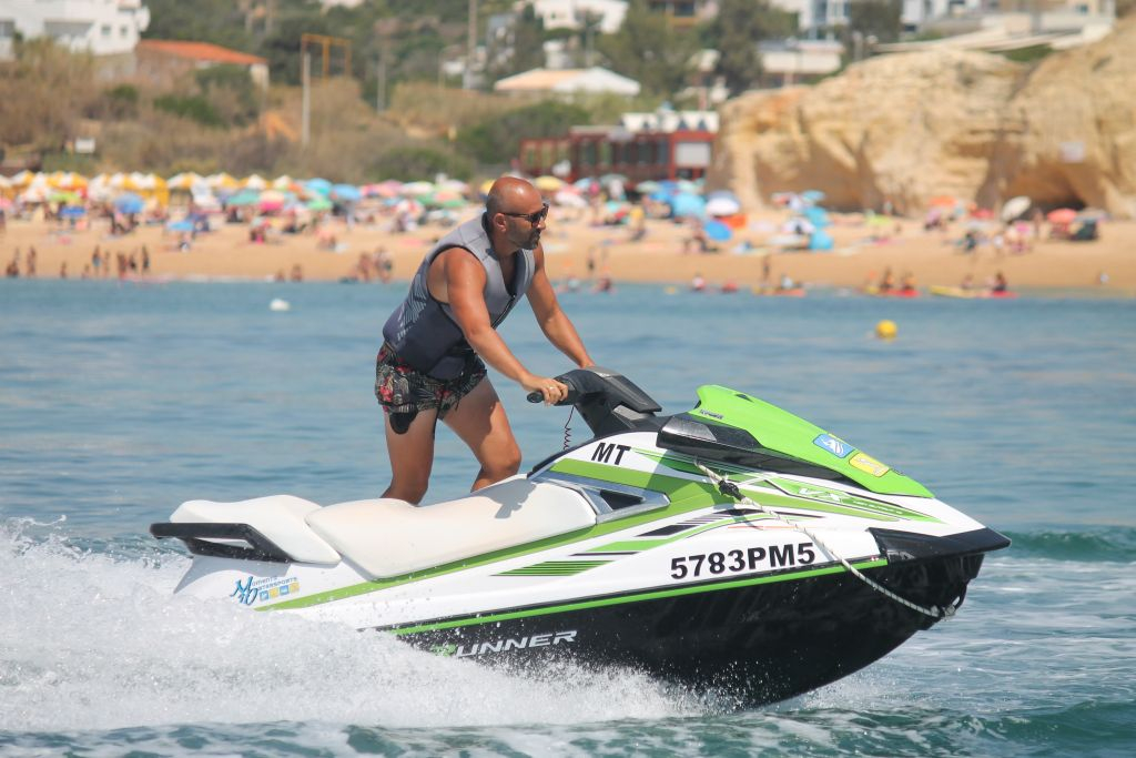 Jet Ski Ride in Armação de Pêra