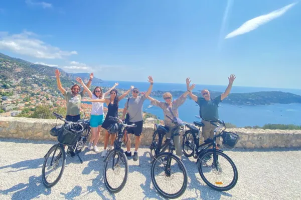 Nice et Villefranche-sur-Mer : Excursion en E-Bike