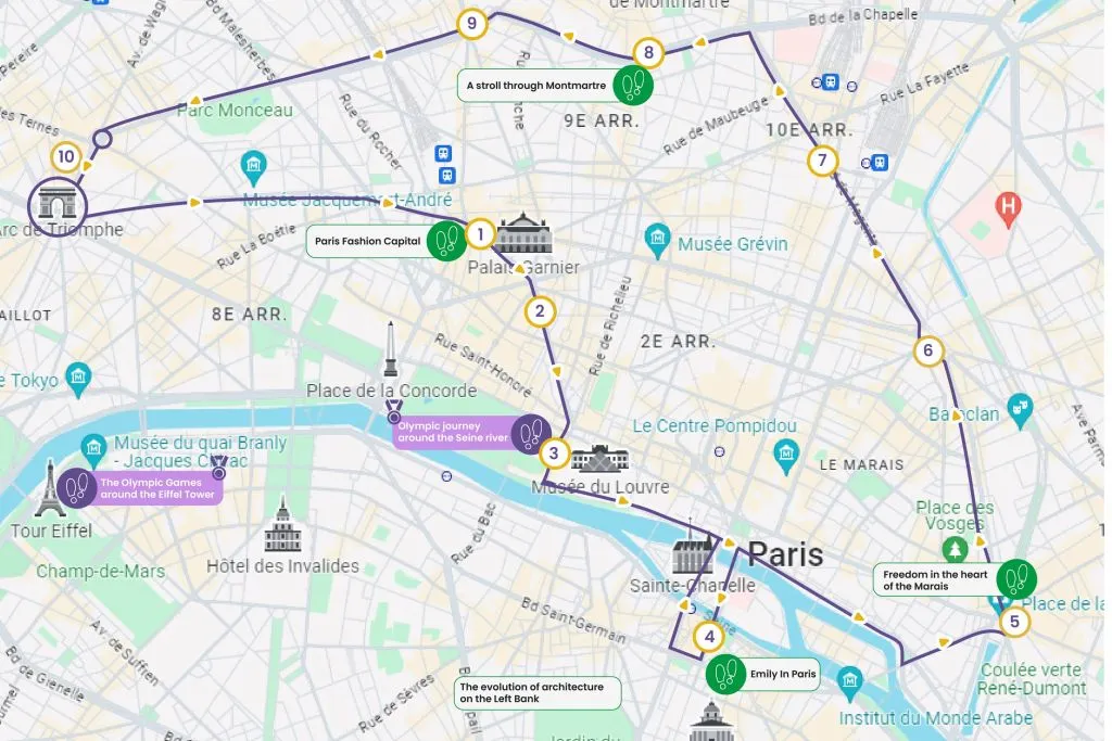 Tootbus Paris: Olympic Games Hop-on Hop-off Bus Tour