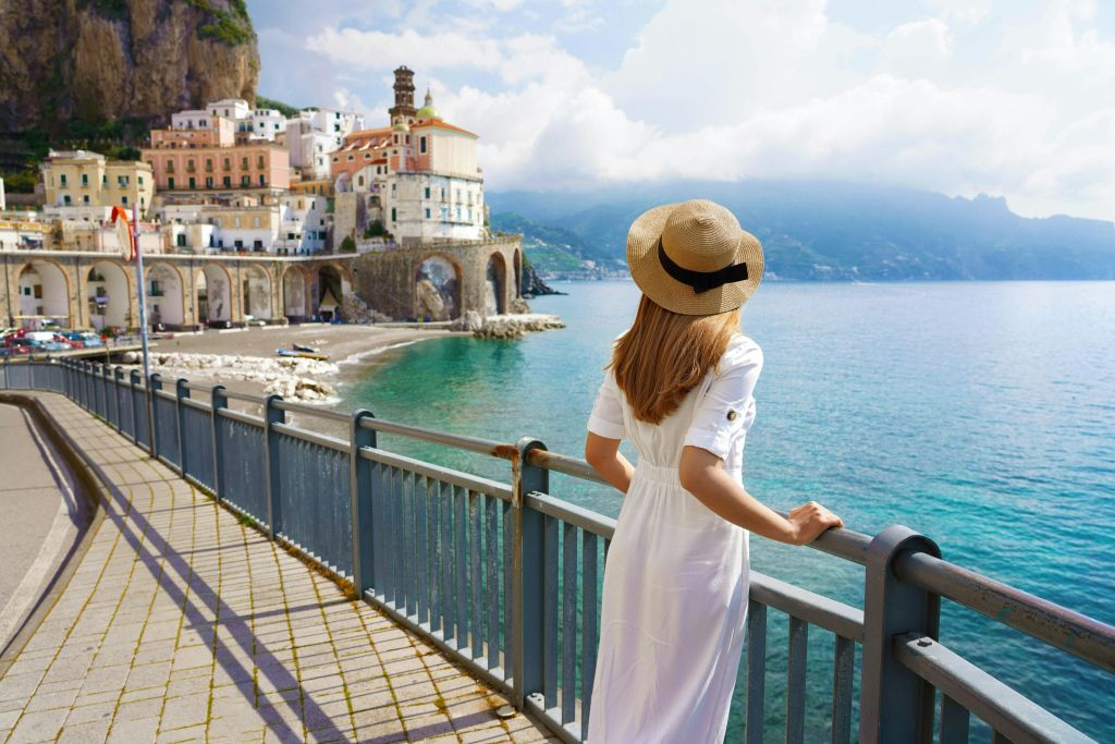 Pompéi et Positano : excursion d'une journée en petit groupe depuis Rome + dégustation de Limoncello