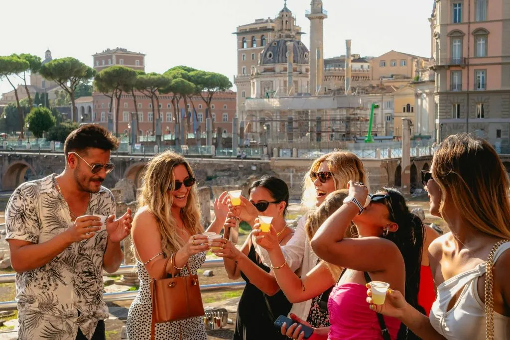 Rome Tipsy Tour, Drinks with History