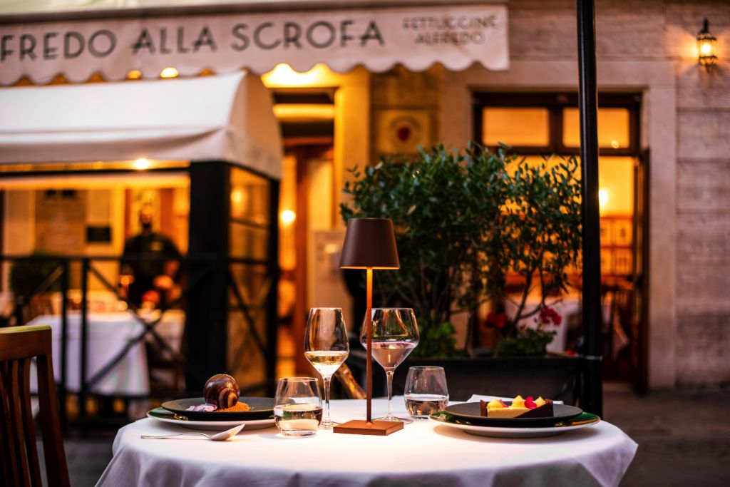 Alfredo alla Scrofa Restaurant: Menu with the Original Fettucine Alfredo