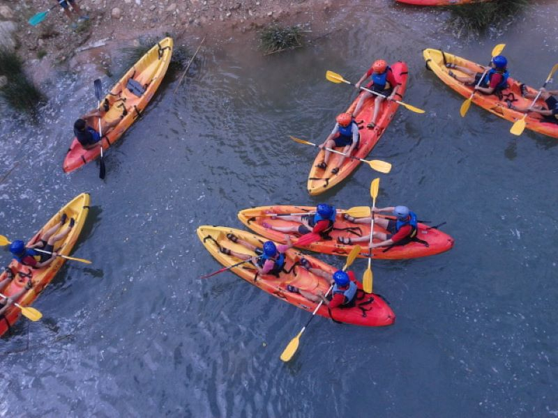 Descenso en Monorafting en Cofrentes