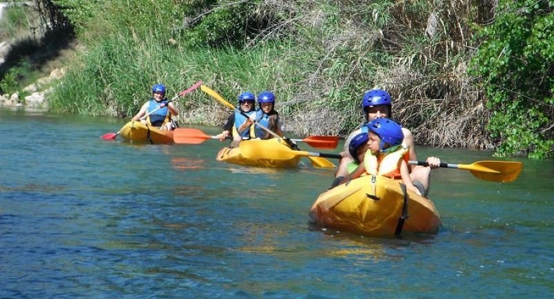 Descenso en Monorafting en Cofrentes