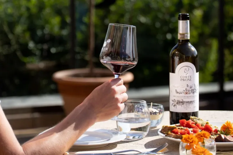 Azienda vinicola Corte Pavone: Degustazione di vini di Montalcino