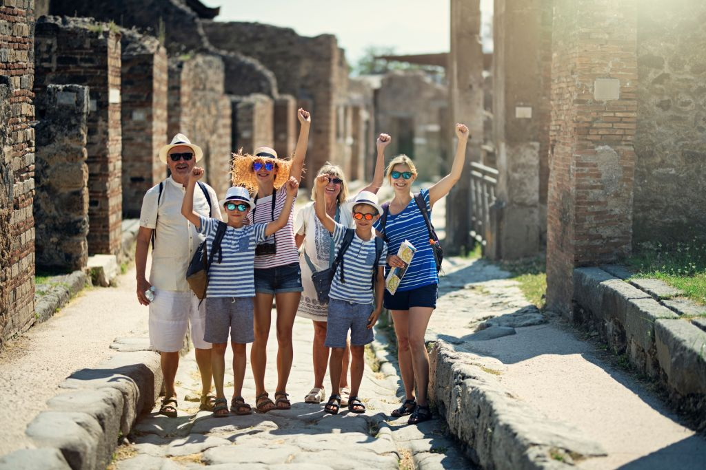 Pompeia e Herculano: Visita guiada para pequenos grupos com almoço