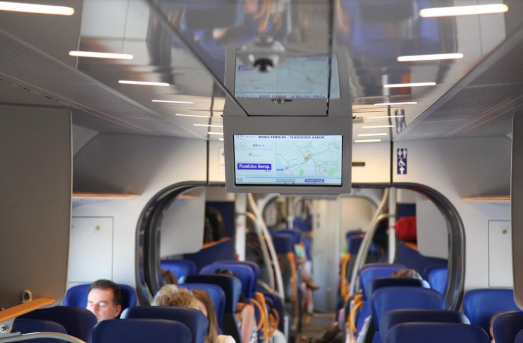 Leonardo Express: comboio do Aeroporto de Fiumicino para o centro de Roma