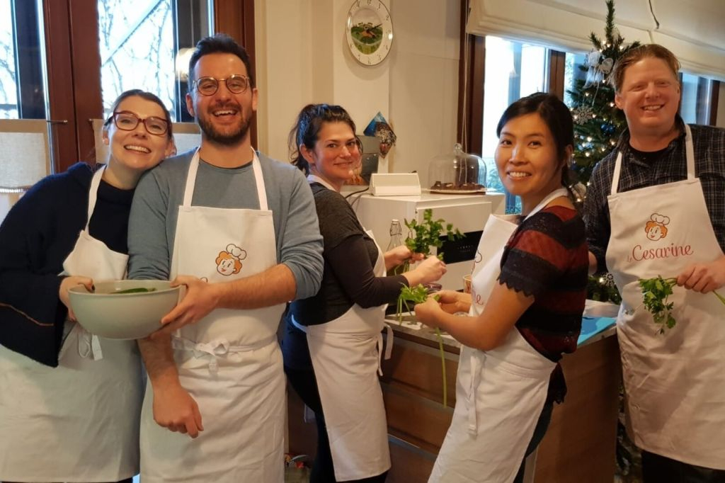 Sorrente : Cours de cuisine familiale en petit groupe avec un hôte local