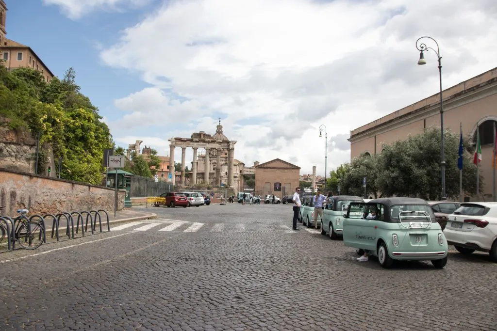 Rome: Topolino E-Car Tours