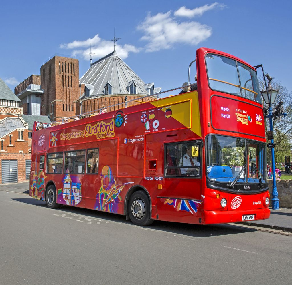 Hop-on Hop-off Bus Stratford-upon-Avon