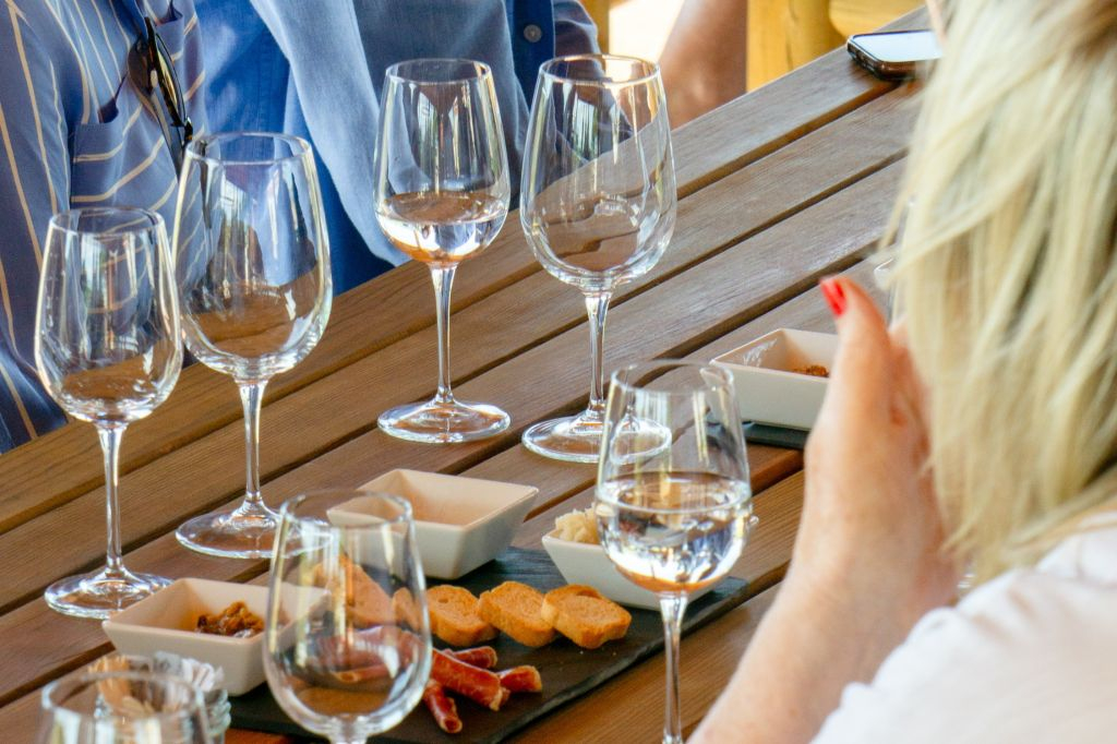Tour del vino per piccoli gruppi ed esplorazione di Silves da Albufeira