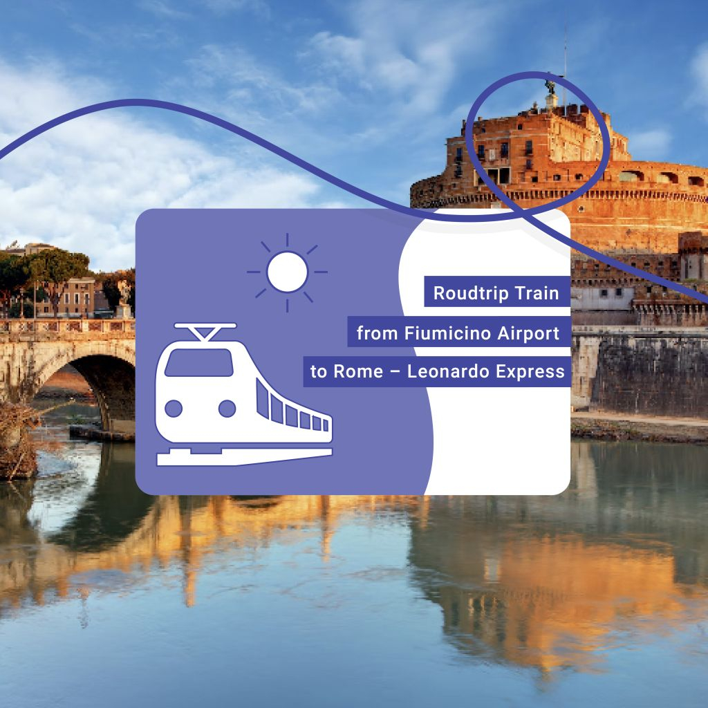 Aeroporto Fiumicino: Leonardo Express Comboio de ida e volta de/para Roma Termini