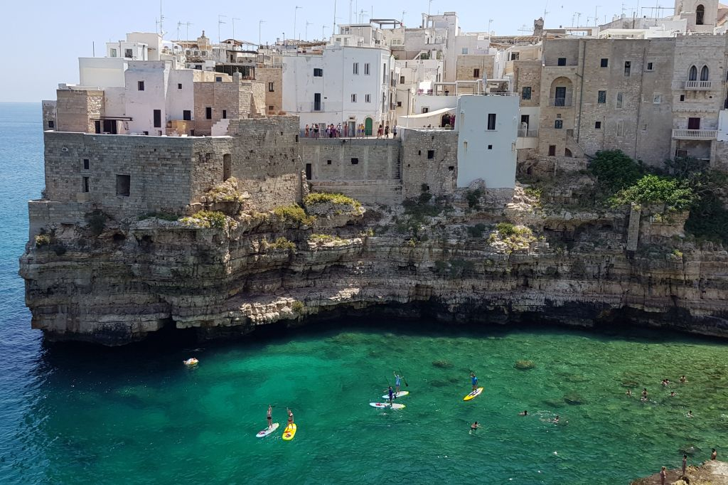 Tour in SUP a Polignano a Mare