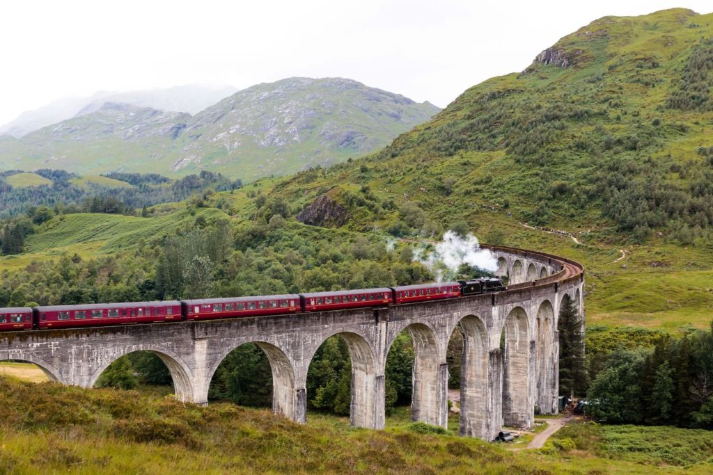 Harry Potter Train and the Scenic Highlands Tour from Inverness