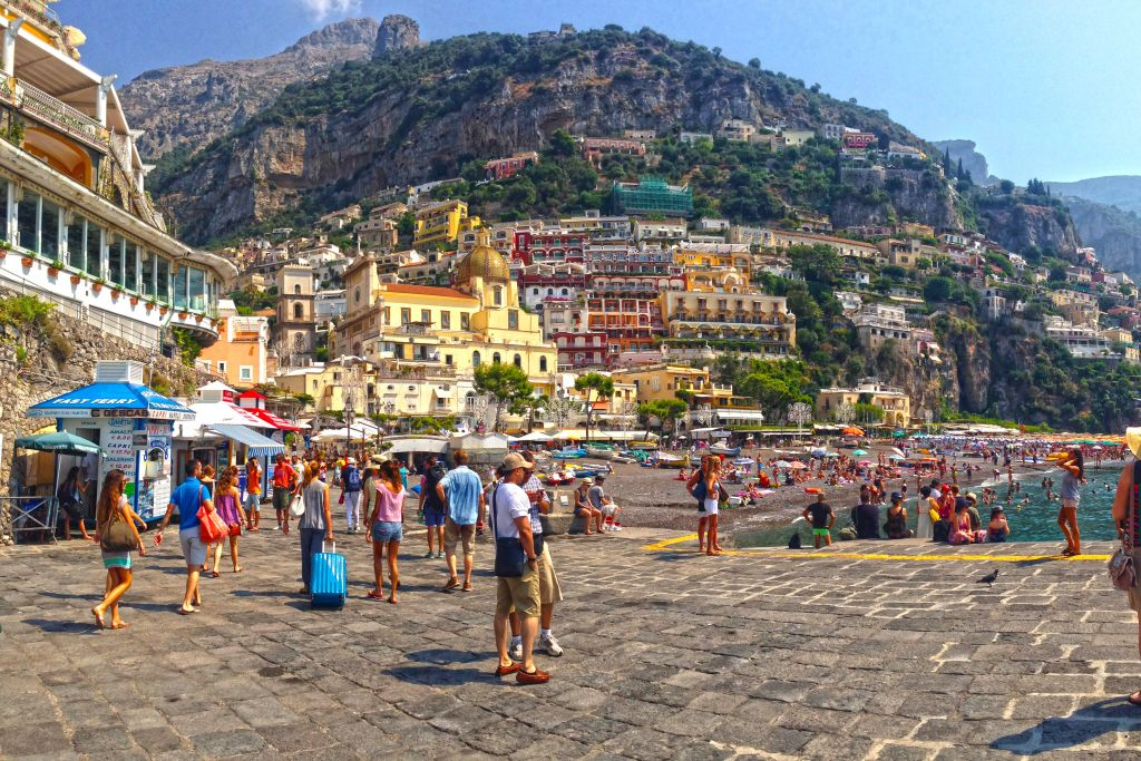 Amalfi & Positano: Boat Tour + Roundtrip from Pompei