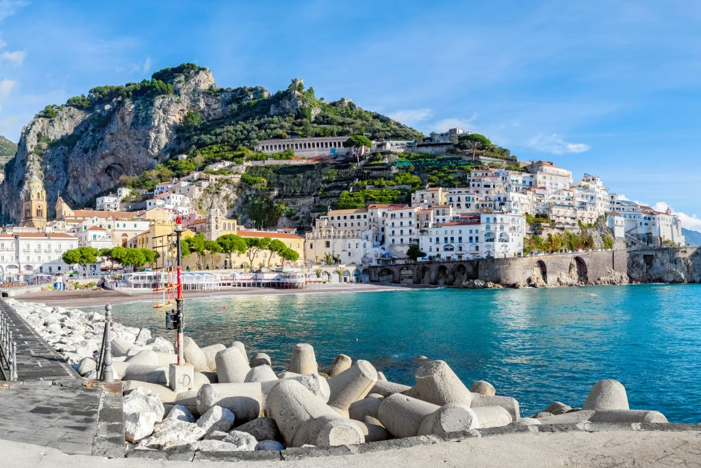 Amalfi & Positano: Boat Tour + Roundtrip from Pompei