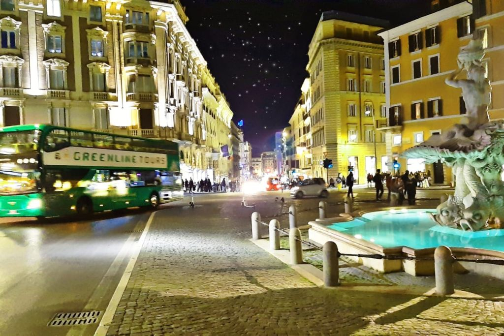 Green Line Tours Rome: Hop On Hop Off Bus By Night