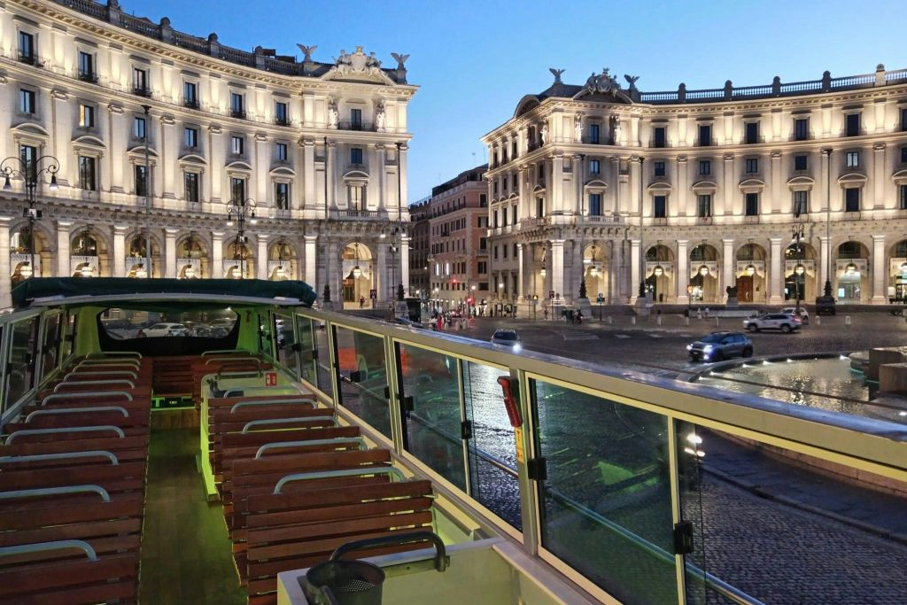 Green Line Tours Rome: Hop On Hop Off Bus By Night
